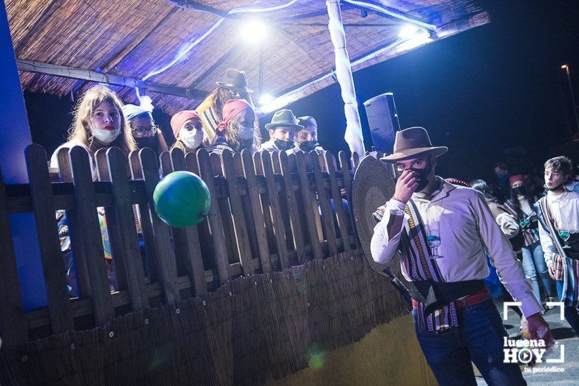 GALERÍA: Los Reyes Magos hacen parada en Campo de Aras antes de llegar a Lucena. Las fotos de la Cabalgata del Cristo