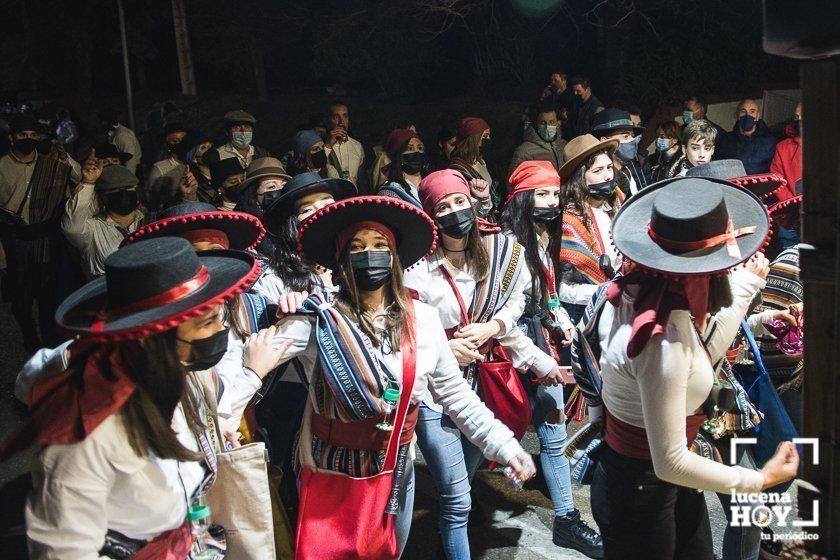 GALERÍA: Los Reyes Magos hacen parada en Campo de Aras antes de llegar a Lucena. Las fotos de la Cabalgata del Cristo