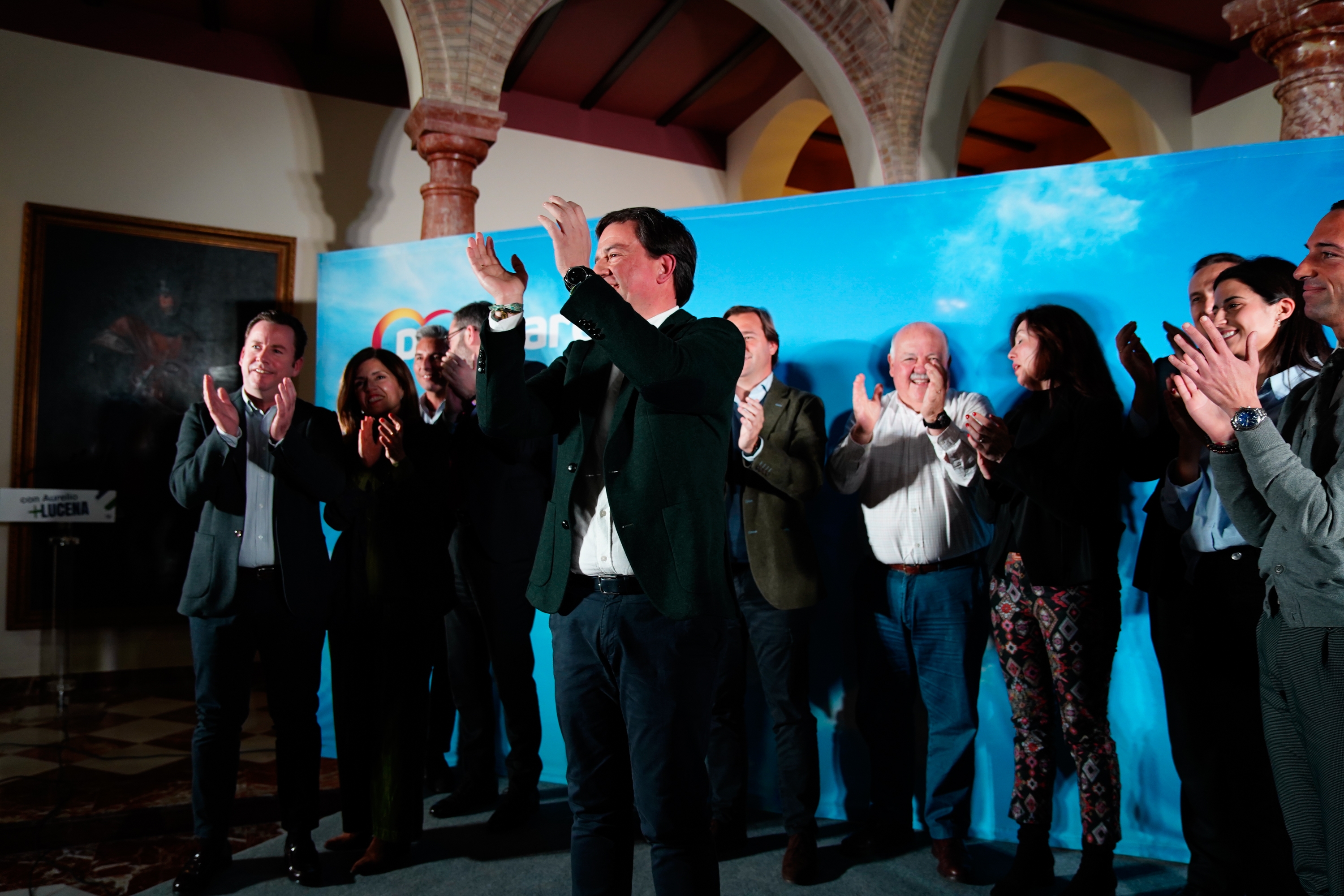 Presentación de la candidatura de Aurelio Fernández