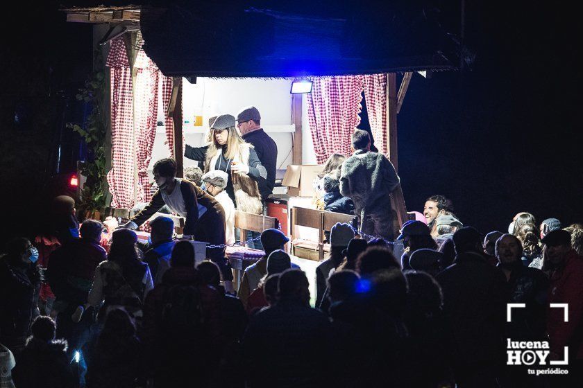 GALERÍA: Los Reyes Magos hacen parada en Campo de Aras antes de llegar a Lucena. Las fotos de la Cabalgata del Cristo