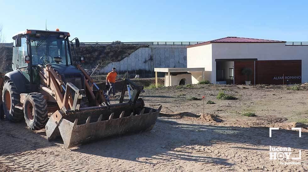  Obras de mejora de la accesibilidad en los alfares romanos de Lucena 