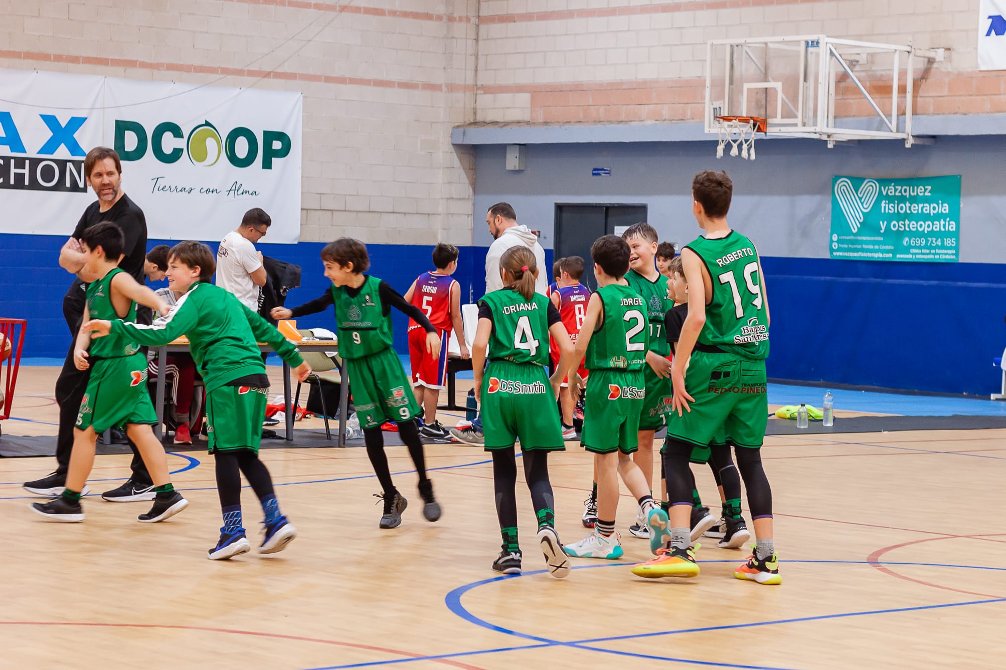 Minibasket Masculino del Club Baloncesto Al-Yussana