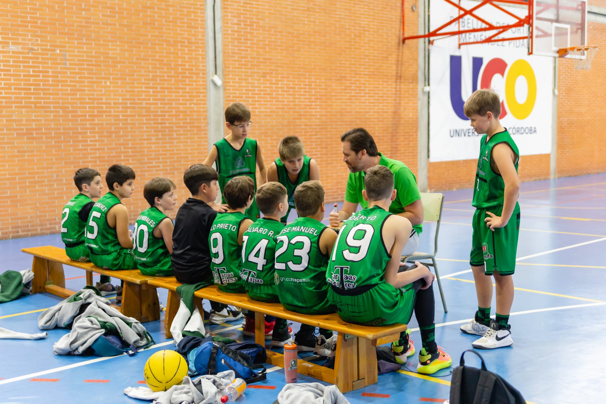 Minibasket Masculino del Club Baloncesto Al-Yussana