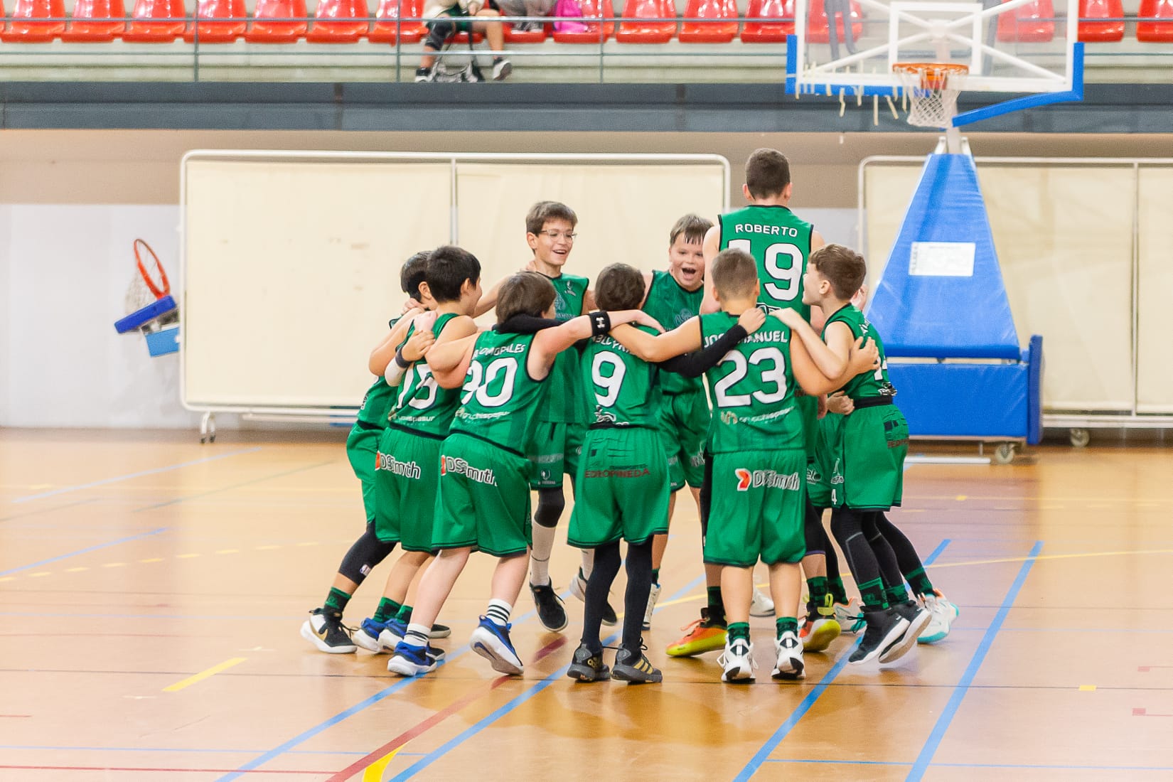 Minibasket Masculino del Club Baloncesto Al-Yussana