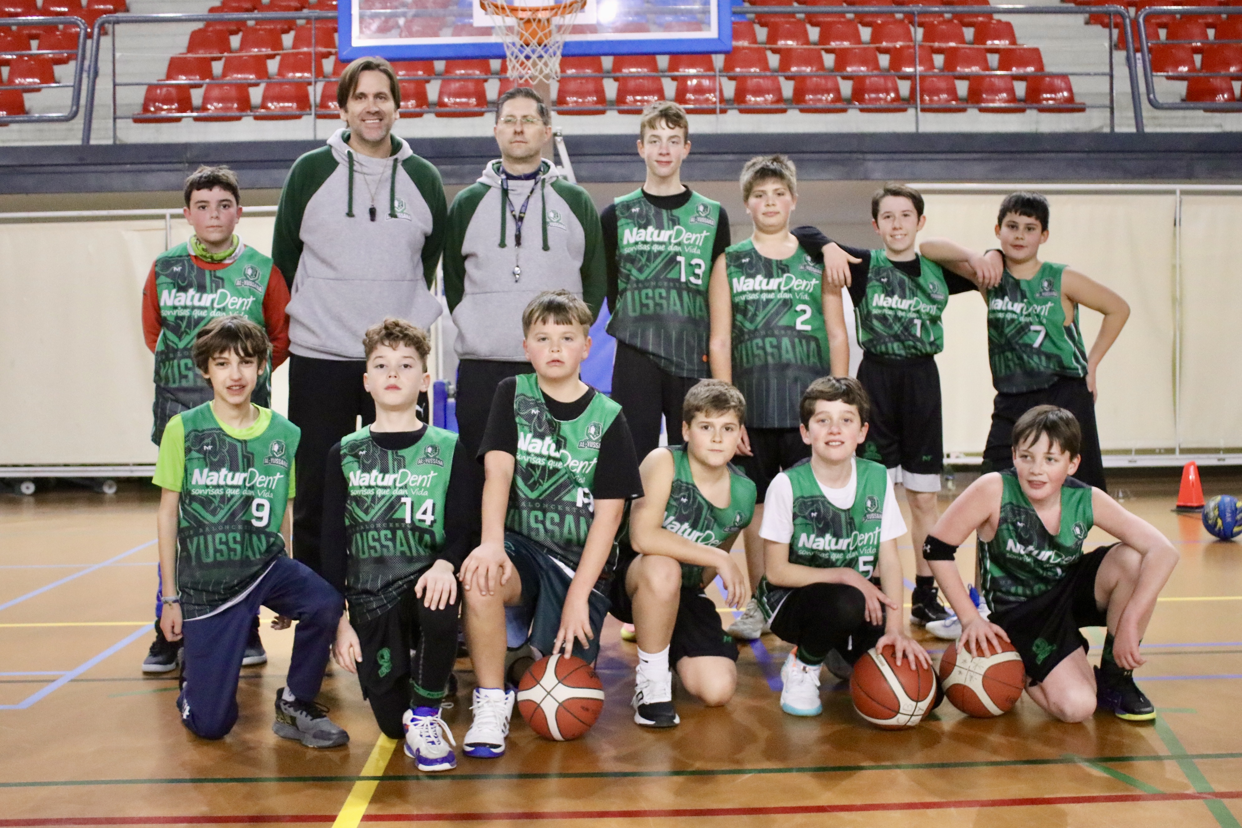 Minibasket Masculino del Club Baloncesto Al-Yussana