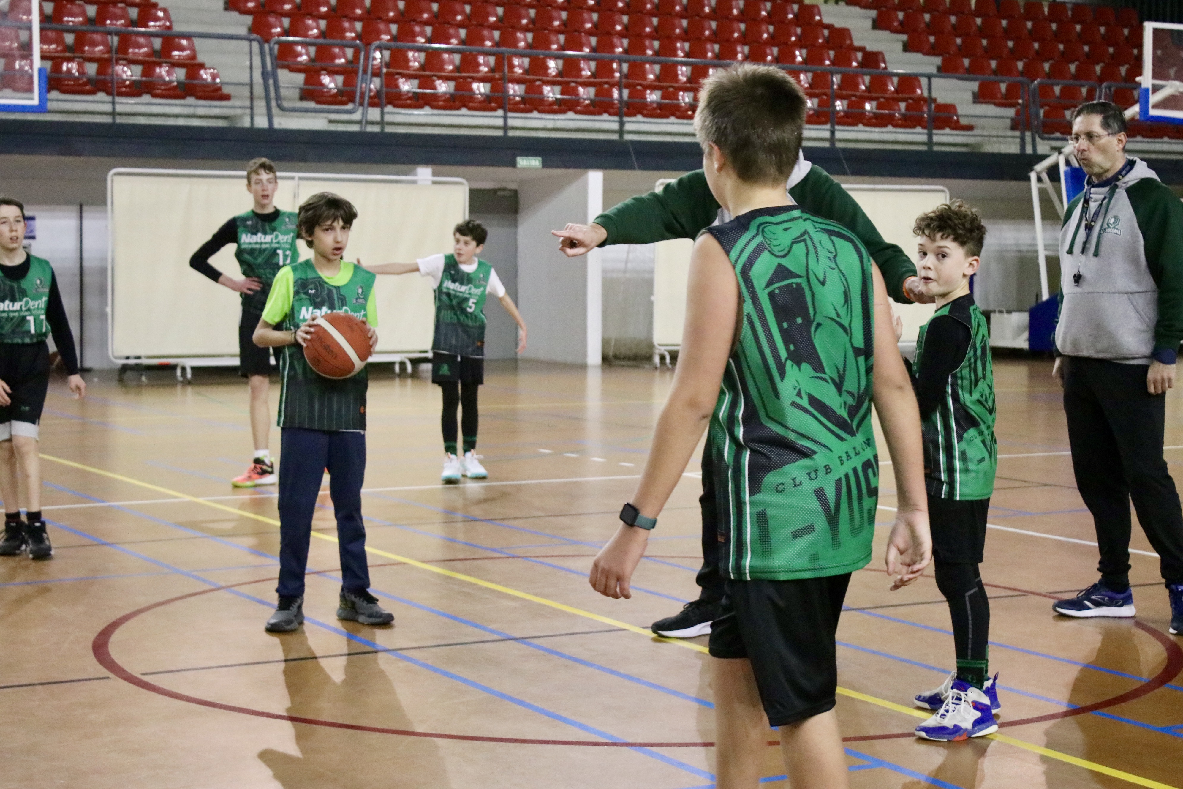 Minibasket Masculino del Club Baloncesto Al-Yussana