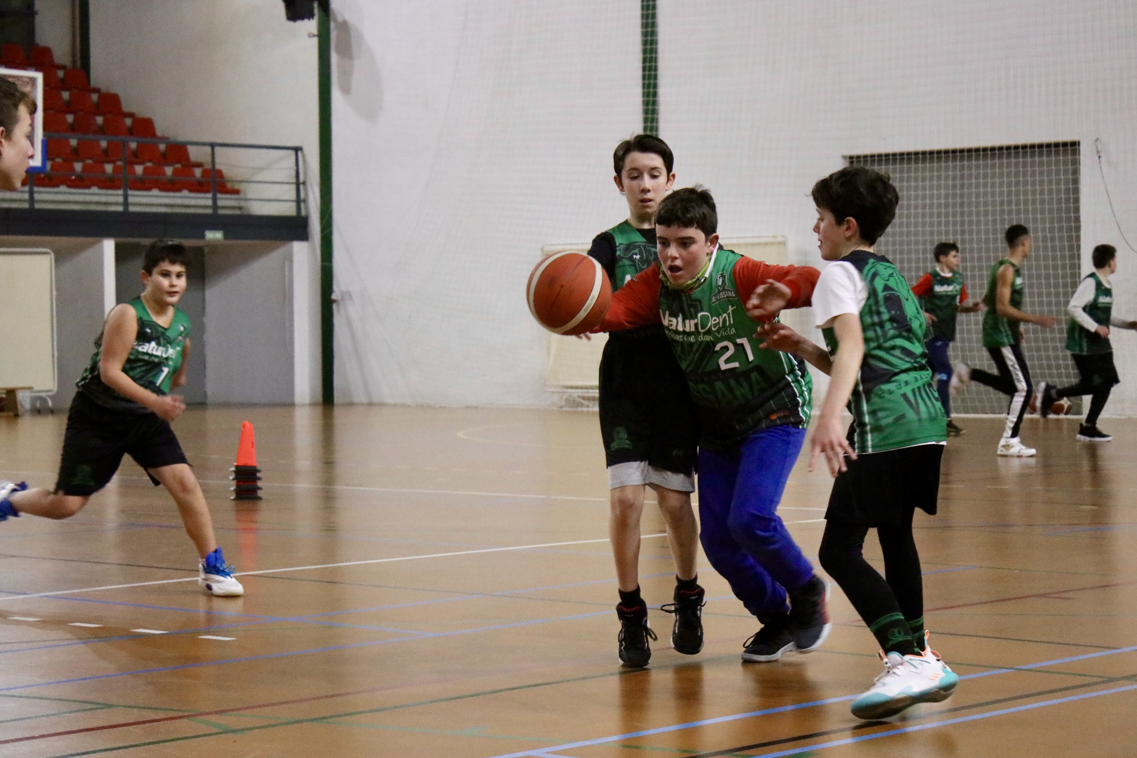 Minibasket Masculino del Club Baloncesto Al-Yussana