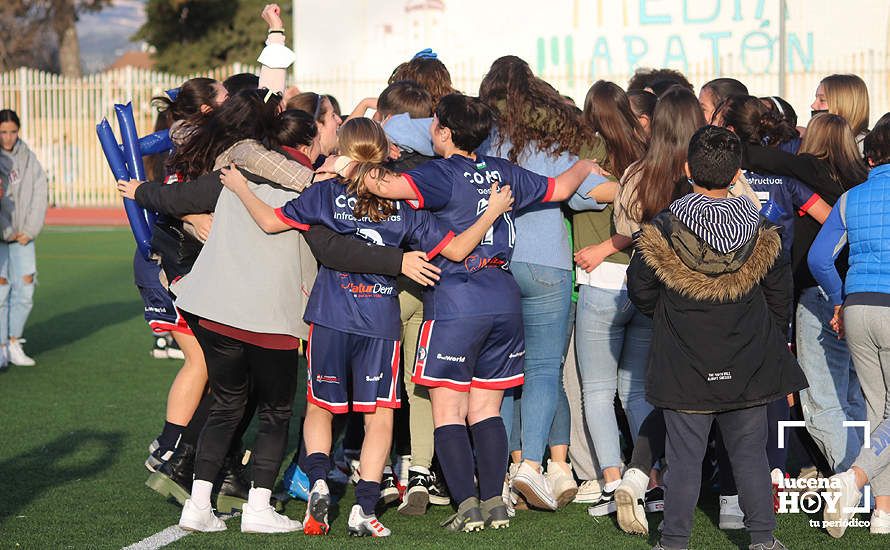 GALERÍA: Ambiente festivo en la goleada del Cadete Femenino del CD Lucecor sobre el Pozoalbense para liderar la tabla y acariciar el ascenso directo (6-2)