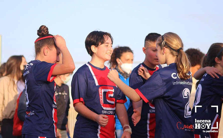 GALERÍA: Ambiente festivo en la goleada del Cadete Femenino del CD Lucecor sobre el Pozoalbense para liderar la tabla y acariciar el ascenso directo (6-2)