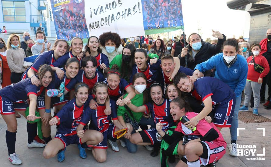 GALERÍA: Ambiente festivo en la goleada del Cadete Femenino del CD Lucecor sobre el Pozoalbense para liderar la tabla y acariciar el ascenso directo (6-2)