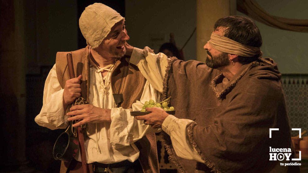 Una escena de la obra teatral Una escena de la obra teatral