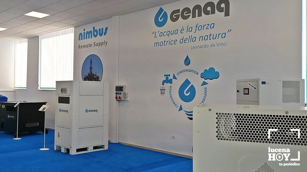 Una imagen de las instalaciones de Genaq