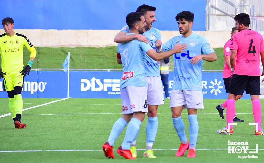 GALERÍA: El Ciudad de Lucena sigue imparable y suma tres puntos más ante el Ceuta B (3-2). Las fotos del partido GALERÍA: El Ciudad de Lucena sigue imparable y suma tres puntos más ante el Ceuta B (3-2). Las fotos del partido