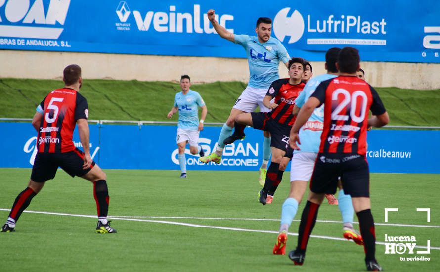 GALERÍA: El Ciudad de Lucena sufre más de lo previsto para sacar adelante su partido frente al colista Cabecense (1-0). Las fotos del encuentro