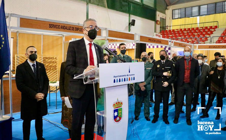 GALERÍA: Las fotos del Salón del Estudiante de Lucena, inaugurado esta mañana.