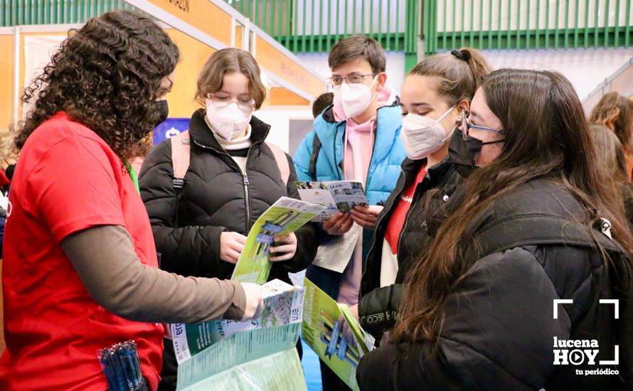 GALERÍA: Las fotos del Salón del Estudiante de Lucena, inaugurado esta mañana.