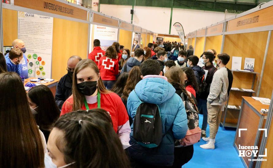 GALERÍA: Las fotos del Salón del Estudiante de Lucena, inaugurado esta mañana.