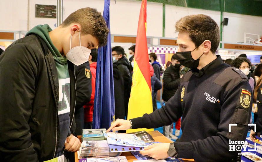 GALERÍA: Las fotos del Salón del Estudiante de Lucena, inaugurado esta mañana.