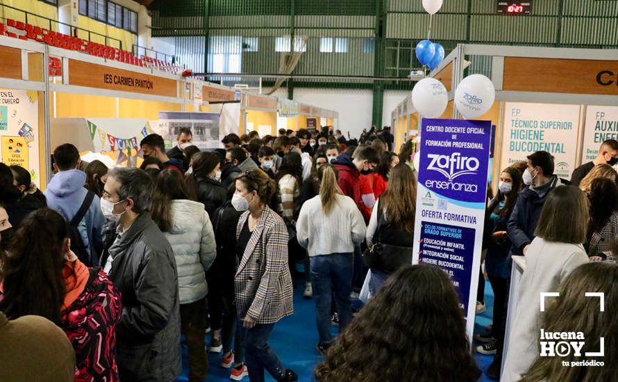 Una imagen de la pasada edición del Salón del Estudiante de Lucena