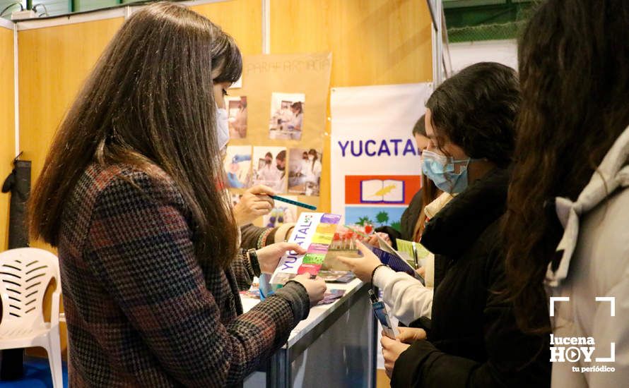 GALERÍA: Las fotos del Salón del Estudiante de Lucena, inaugurado esta mañana.