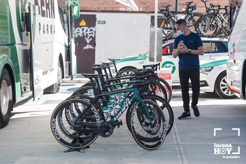 GALERÍA: Así hemos visto la salida de la Vuelta Ciclista a Andalucía desde Lucena