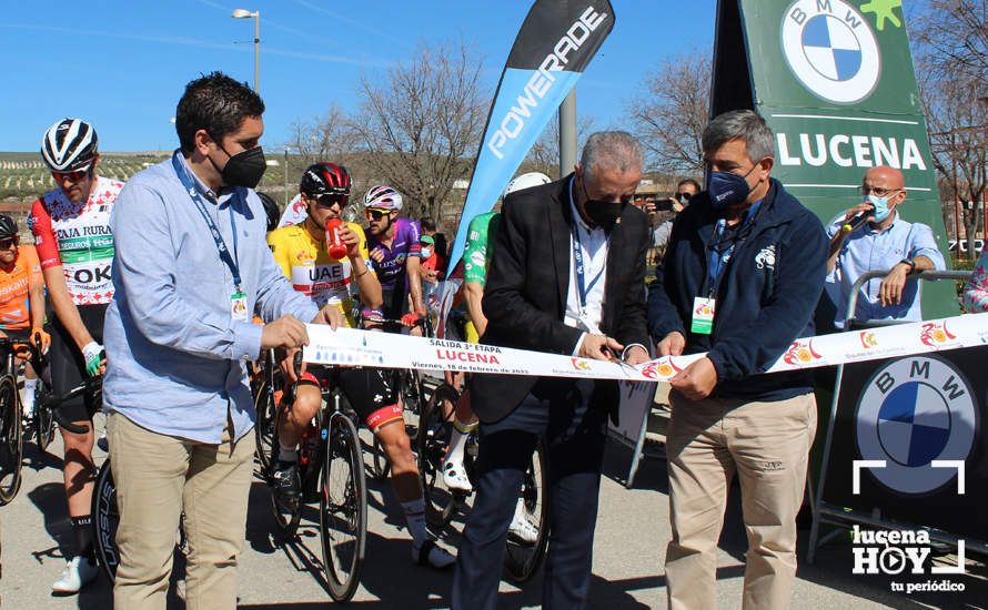 GALERÍA: Así hemos visto la salida de la Vuelta Ciclista a Andalucía desde Lucena