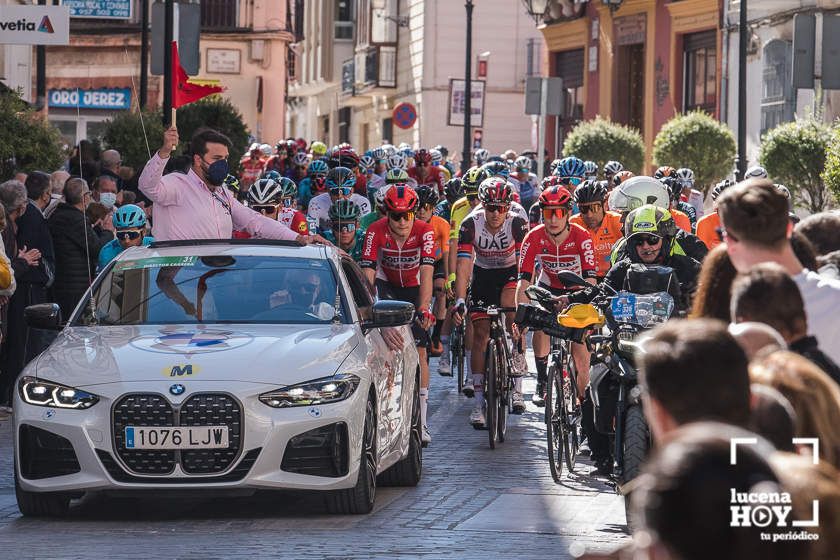 GALERÍA: Así hemos visto la salida de la Vuelta Ciclista a Andalucía desde Lucena