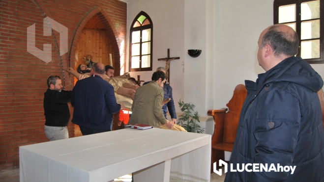 La imagen de Jesús Resucitado fue retirada de la capilla del Cementerio y trasladada a San Pedro Mártir