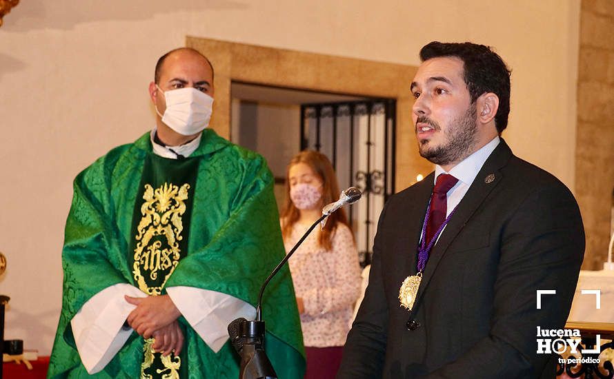 GALERÍA: La Agrupación de Cofradías de Lucena entrega su Medalla de Oro a la Cofradía del Caído por su 50 aniversario fundacional