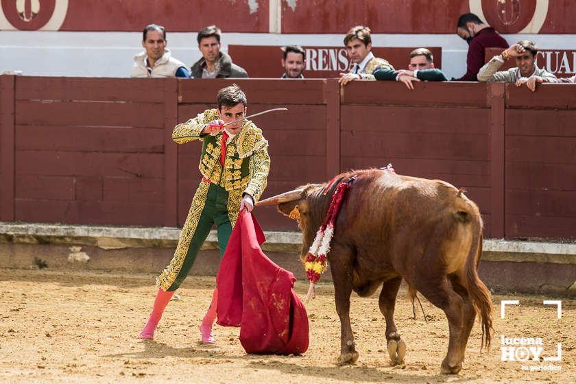 GALERÍA: Álex Mariscal derrocha oficio y maestría para llevarse por segundo año consecutivo el Bolsín Taurino de Lucena