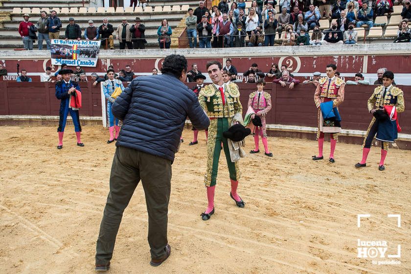 GALERÍA: Álex Mariscal derrocha oficio y maestría para llevarse por segundo año consecutivo el Bolsín Taurino de Lucena