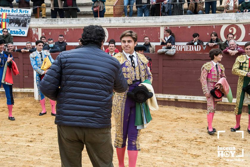 GALERÍA: Álex Mariscal derrocha oficio y maestría para llevarse por segundo año consecutivo el Bolsín Taurino de Lucena