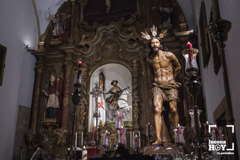 GALERÍA: Cuaresma 2022: La imposición de la ceniza y el Vía Crucis de la Columna abren la Cuaresma de Lucena