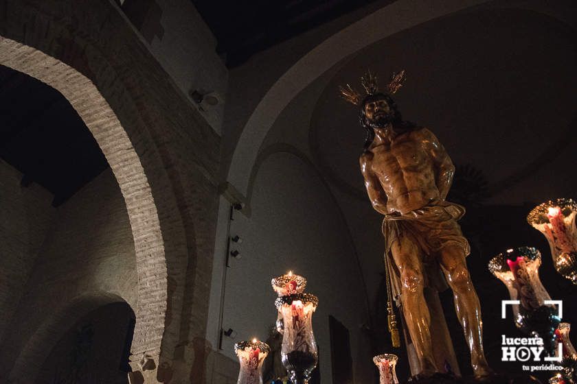 GALERÍA: Cuaresma 2022: La imposición de la ceniza y el Vía Crucis de la Columna abren la Cuaresma de Lucena