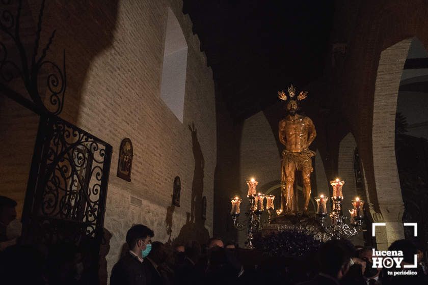 GALERÍA: Cuaresma 2022: La imposición de la ceniza y el Vía Crucis de la Columna abren la Cuaresma de Lucena