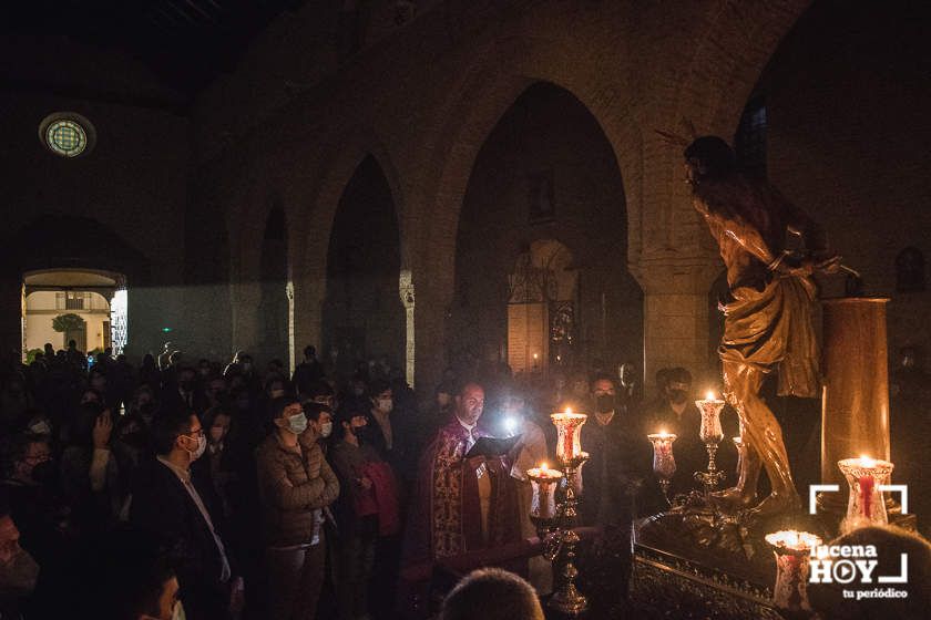 GALERÍA: Cuaresma 2022: La imposición de la ceniza y el Vía Crucis de la Columna abren la Cuaresma de Lucena