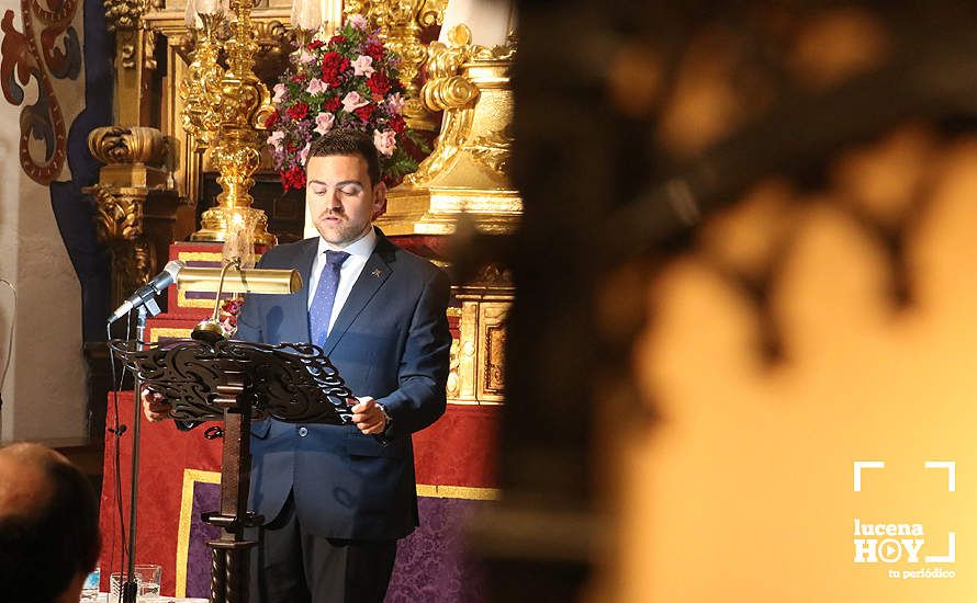 GALERÍA: Carlos Hidalgo Prieto abre el ciclo de pregones de la Cuaresma 2022 en Dios Padre con su pregón de la Santa Fe