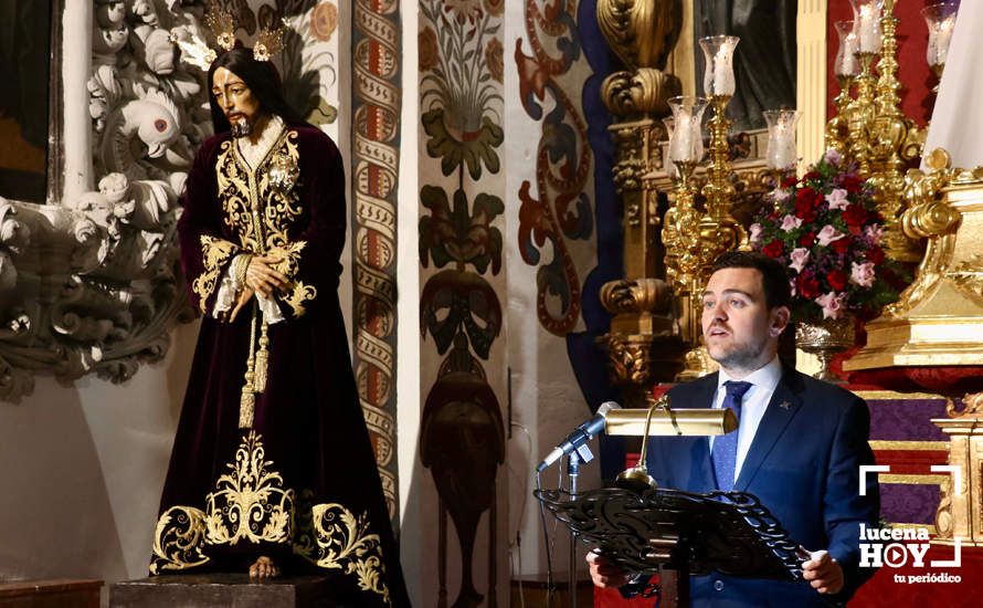 GALERÍA: Carlos Hidalgo Prieto abre el ciclo de pregones de la Cuaresma 2022 en Dios Padre con su pregón de la Santa Fe