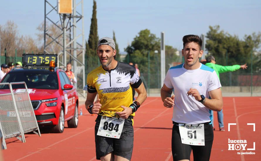 GALERÍA III: Las fotos de la VIII Media Maratón de Lucena: La alegría de llegar a la meta