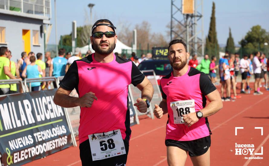 GALERÍA III: Las fotos de la VIII Media Maratón de Lucena: La alegría de llegar a la meta