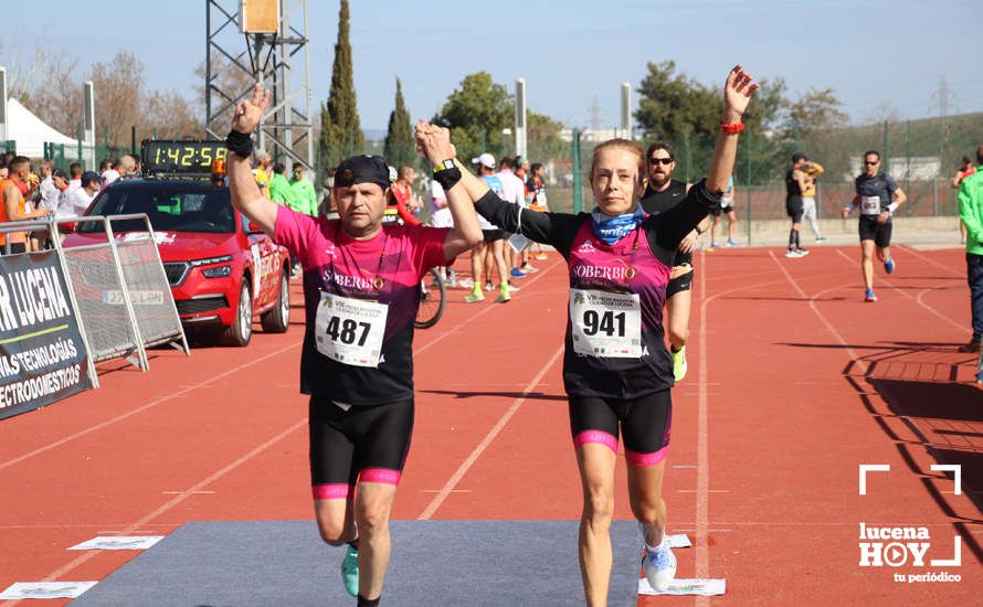 GALERÍA III: Las fotos de la VIII Media Maratón de Lucena: La alegría de llegar a la meta