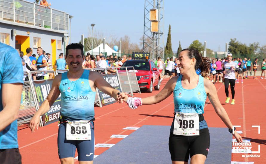 GALERÍA III: Las fotos de la VIII Media Maratón de Lucena: La alegría de llegar a la meta