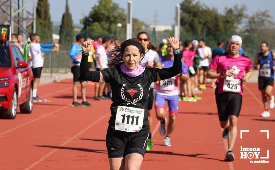 GALERÍA III: Las fotos de la VIII Media Maratón de Lucena: La alegría de llegar a la meta