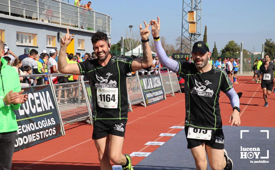 GALERÍA III: Las fotos de la VIII Media Maratón de Lucena: La alegría de llegar a la meta