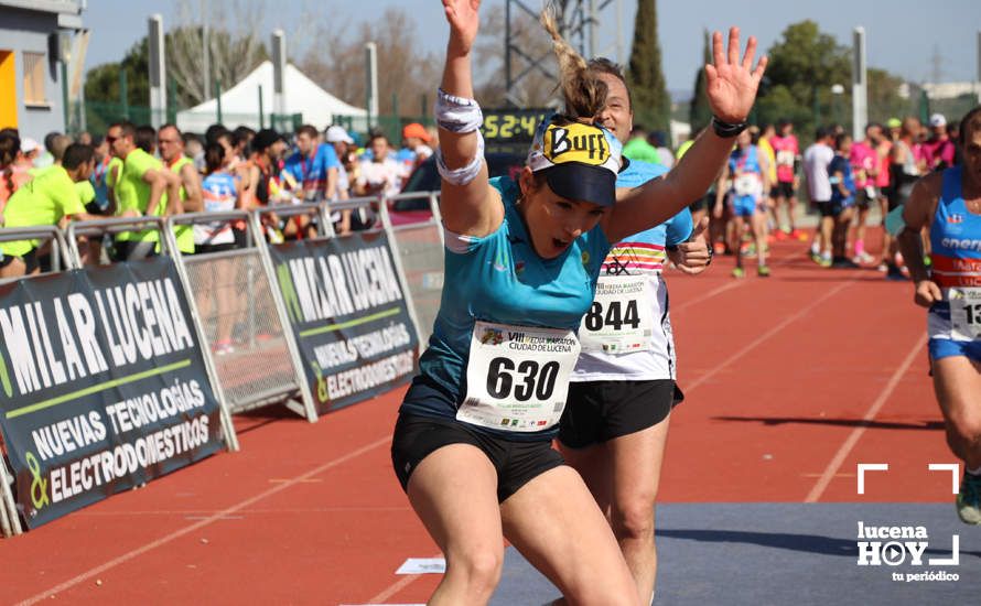 GALERÍA III: Las fotos de la VIII Media Maratón de Lucena: La alegría de llegar a la meta