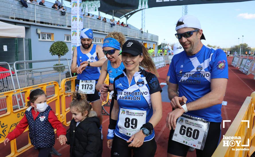 GALERÍA III: Las fotos de la VIII Media Maratón de Lucena: La alegría de llegar a la meta