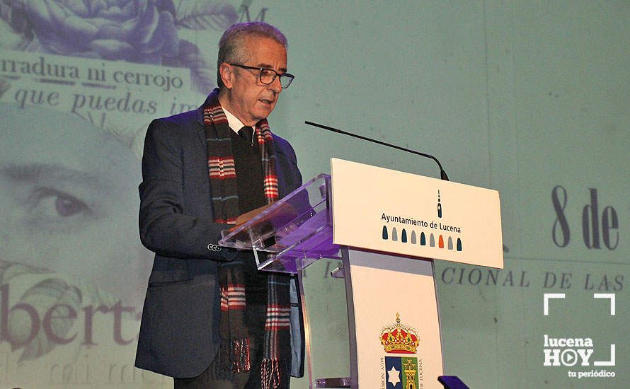 GALERÍA: Lucena rinde homenaje a la trayectoria de 9 mujeres y colectivos lucentinos en el acto central del Día Internacional de la Mujer GALERÍA: Lucena rinde homenaje a la trayectoria de 9 mujeres y colectivos lucentinos en el acto central del Día Internacional de la Mujer