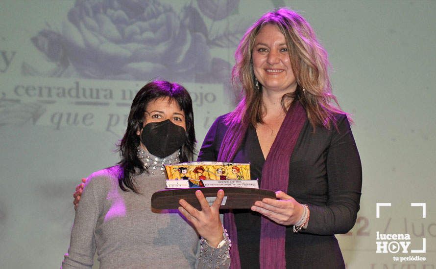 GALERÍA: Lucena rinde homenaje a la trayectoria de 9 mujeres y colectivos lucentinos en el acto central del Día Internacional de la Mujer GALERÍA: Lucena rinde homenaje a la trayectoria de 9 mujeres y colectivos lucentinos en el acto central del Día Internacional de la Mujer