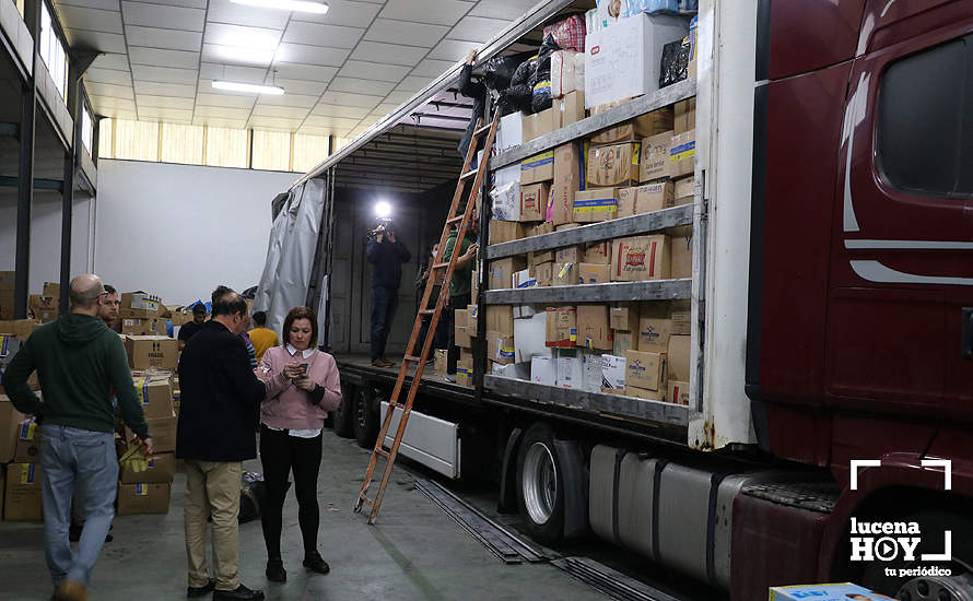 GALERÍA: Ucrania en el corazón: diecisiete toneladas de solidaridad y esperanza parten desde Lucena hacia la frontera ucraniana