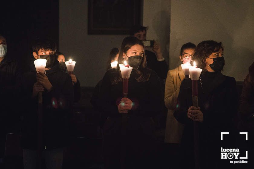 GALERÍA: Cuaresma 2022: Las imágenes del "Vía Crucis de la Familia" de la Cofradía de La Sangre